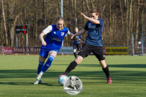 SV Blau-Weiß Dölau gegen SV Allemannia 08 Jessen / Frauen
